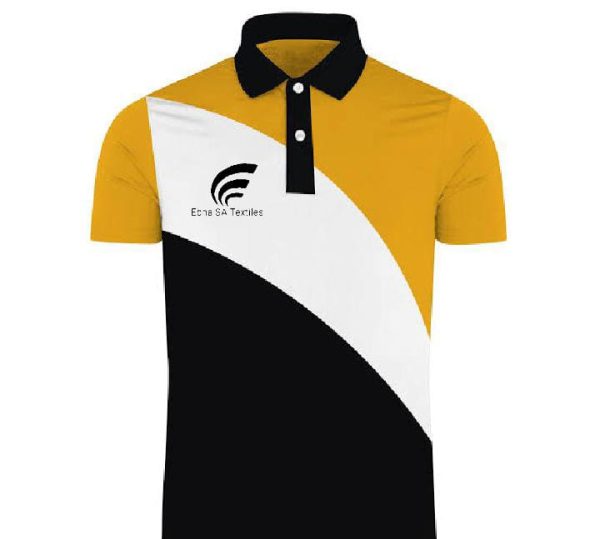 MENS DESIGNER GOLFER GOLD AND BLACK - Image 3